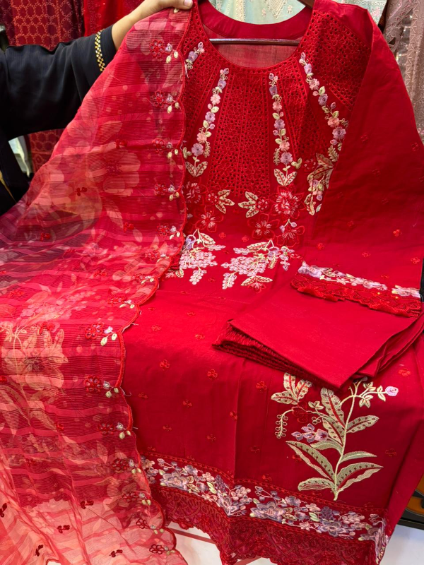 Classic Embroidery Statement Dress